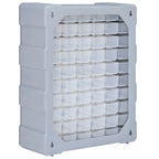 Organizador multicajones con 60 cajones 38x16x47,5 cm