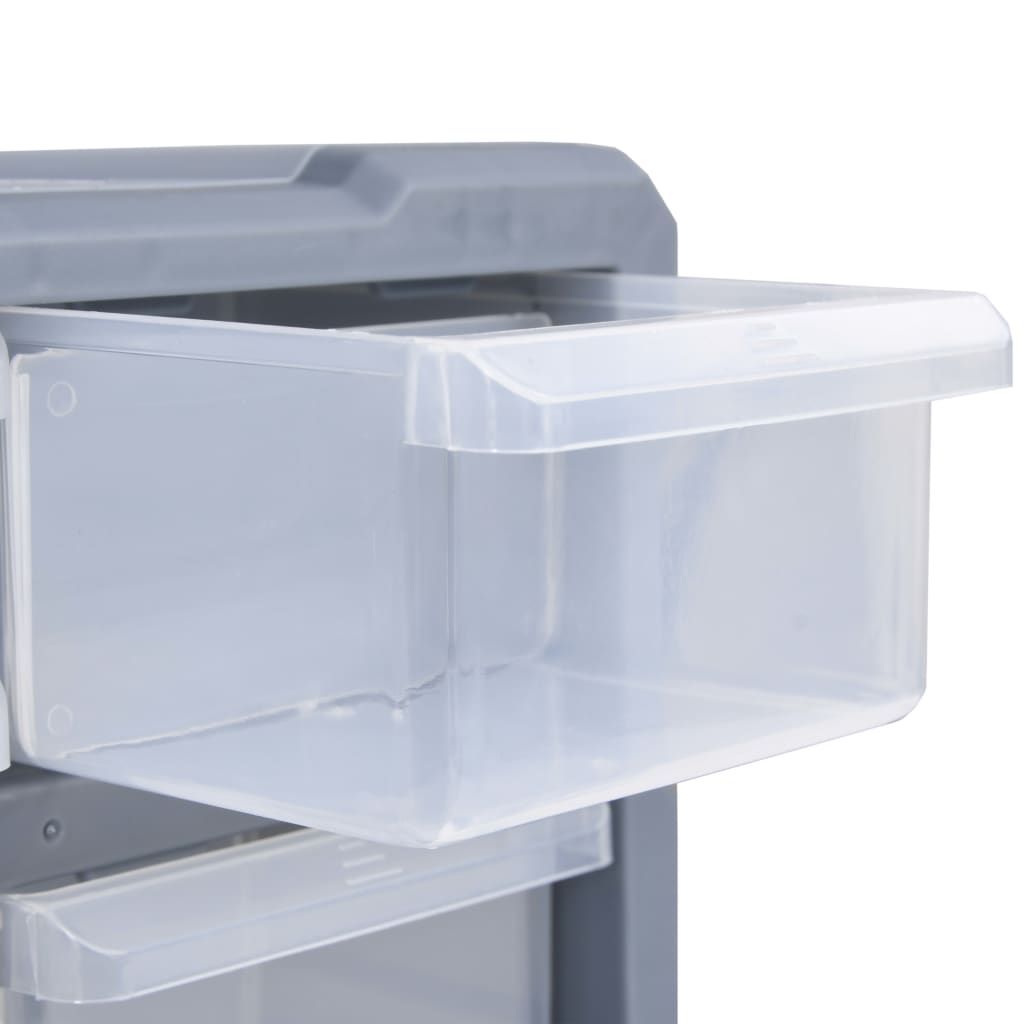 Organizador multicajones con 60 cajones 38x16x47,5 cm