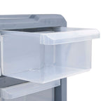 Organizador multicajones con 60 cajones 38x16x47,5 cm
