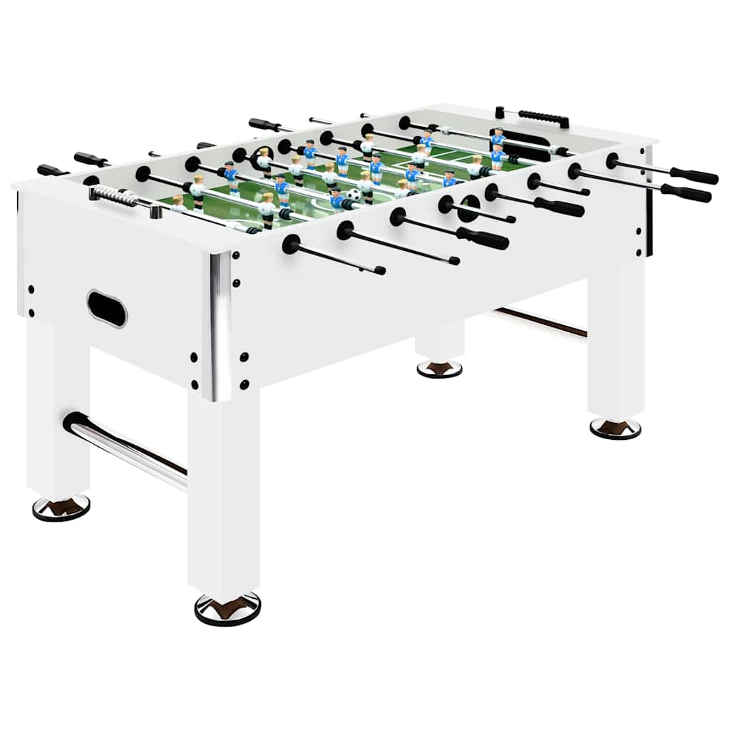 Steel foosball table 60 kg 140x74.5x87.5 cm black