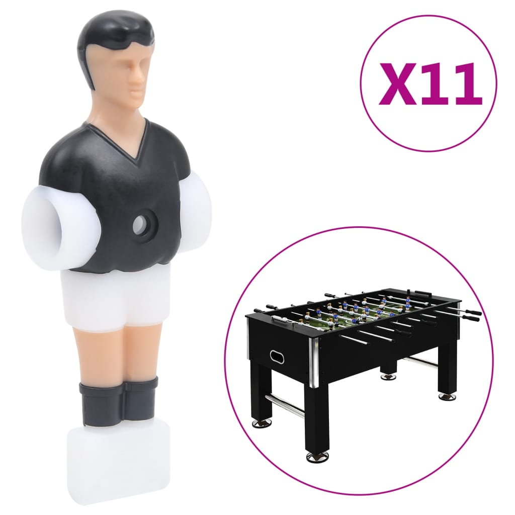 Jugadores de futbolín para varillas de 12,7 mm 22 piezas