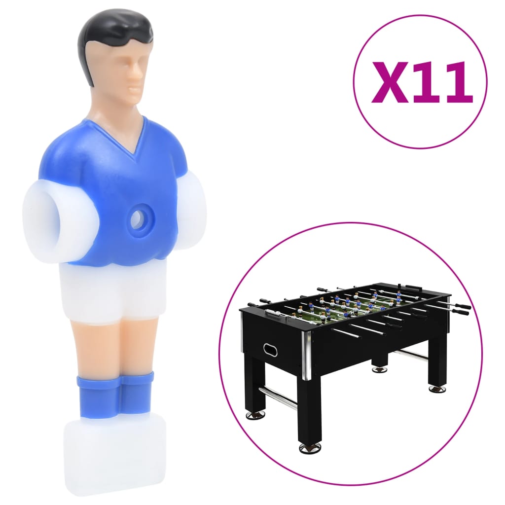 Jugadores de futbolín para varillas de 12,7 mm 22 piezas