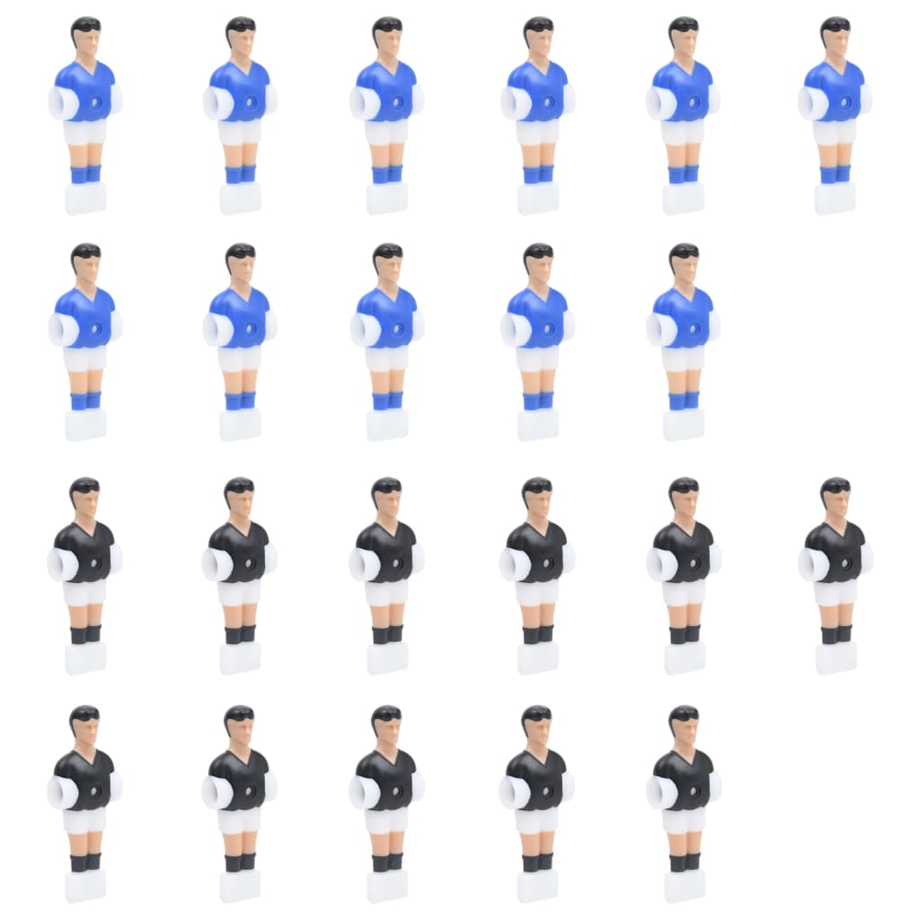 Jugadores de futbolín para varillas de 12,7 mm 22 piezas