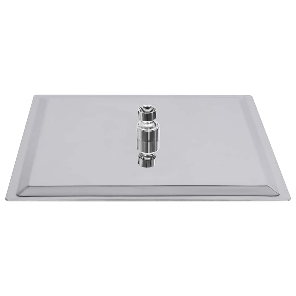 Cabezal de ducha cuadrado efecto lluvia acero inox 304 30x30 cm