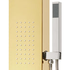 Sistema de panel de ducha acero inoxidable 201 dorado