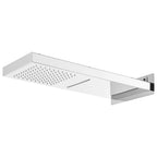 Cabezal de ducha de pared acero inoxidable 201 plateado