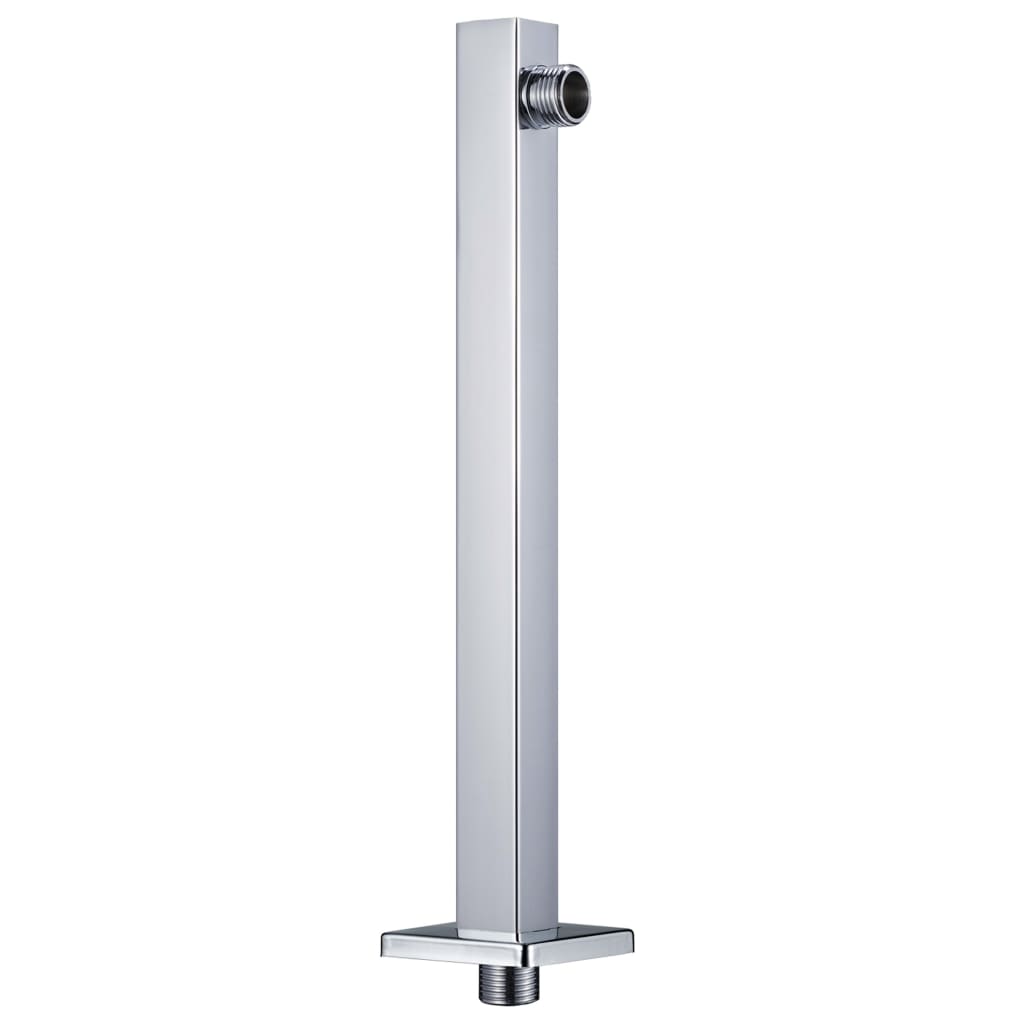 Barra de soporte ducha cuadrada acero inox 201 plateado 30 cm
