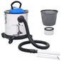 Ash vacuum cleaner HEPA filter 1200 W 20 L stainless steel