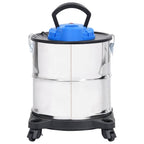 Aspiradora de cenizas filtro HEPA 1200 W 20 L acero inoxidable
