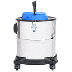 Aspiradora de cenizas filtro HEPA 1200 W 20 L acero inoxidable