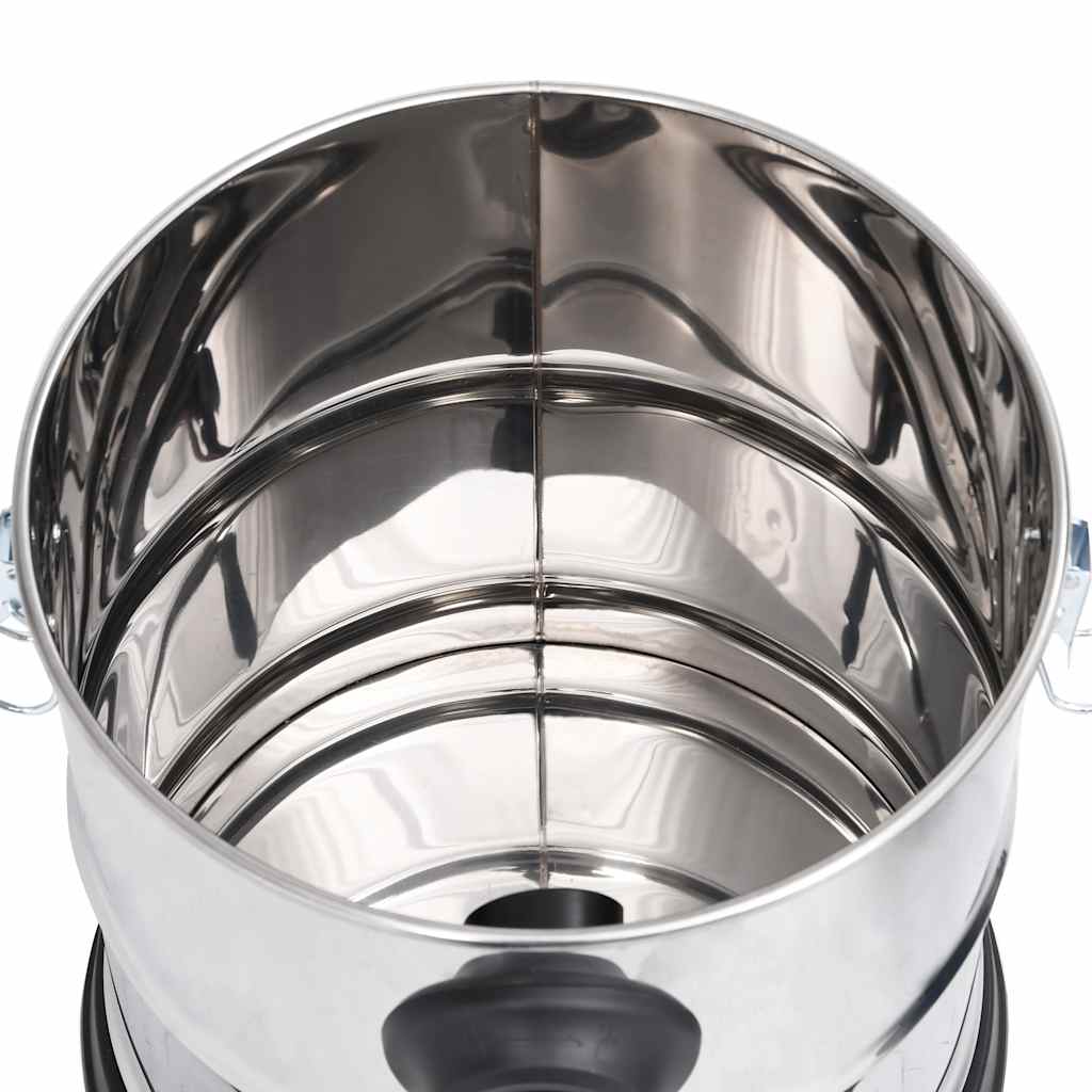 Aspiradora de cenizas filtro HEPA 1200 W 20 L acero inoxidable