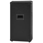 Altavoces pasivos escenario profesional hifi 1000 W negro