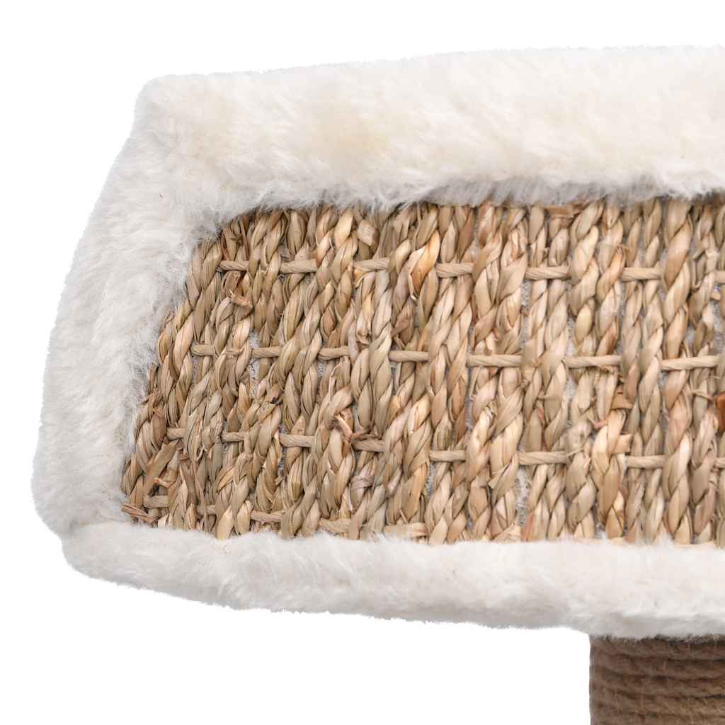 Árbol para gatos con poste rascador hierba marina 49 cm