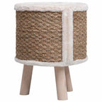 Casa para gatos con patas de madera 41 cm hierba marina