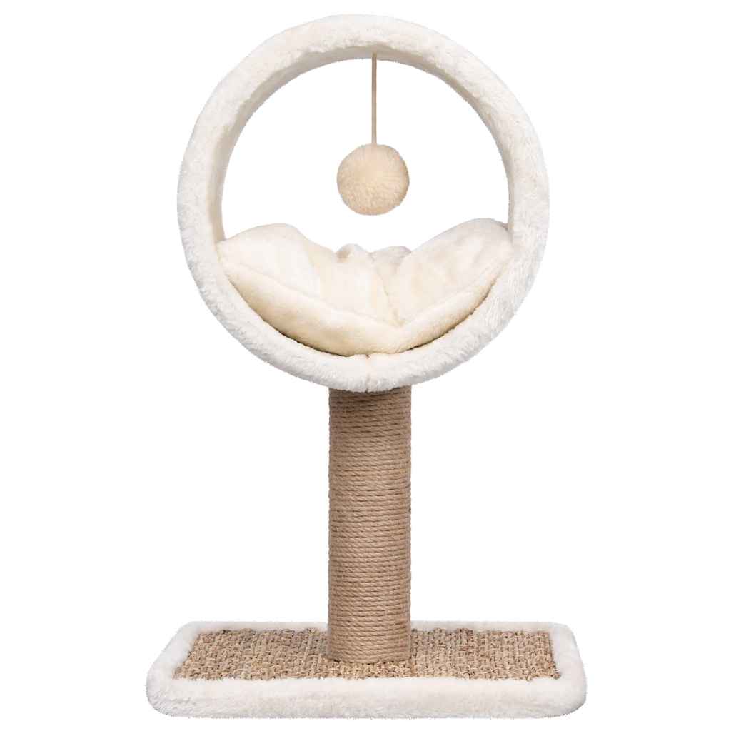 Árbol para gatos túnel superior y juguete hierba marina 56 cm
