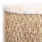 Cesta redonda para gatos 36 cm hierba marina