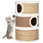 Barril arranhador para gatos com erva marinha 60 cm