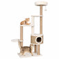 Árvore para gatos almofada de luxo poste arranhador erva marinha 148 cm