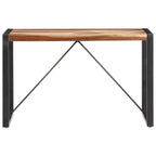 Mesa de comedor de madera maciza 120x60x75 cm