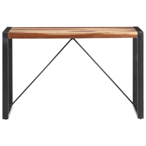 Solid wood dining table 120x60x75 cm