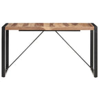 Mesa de comedor madera maciza 140x70x75 cm