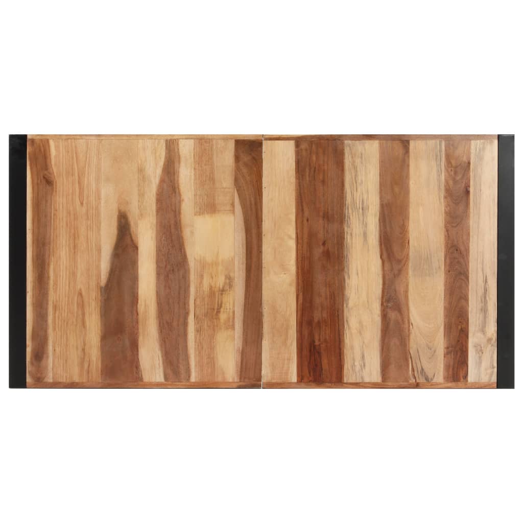 Mesa de comedor madera maciza 140x70x75 cm