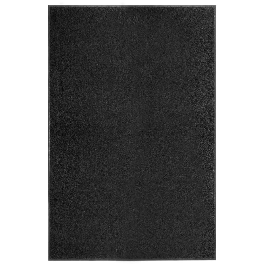Felpudo lavable azul 120x180 cm