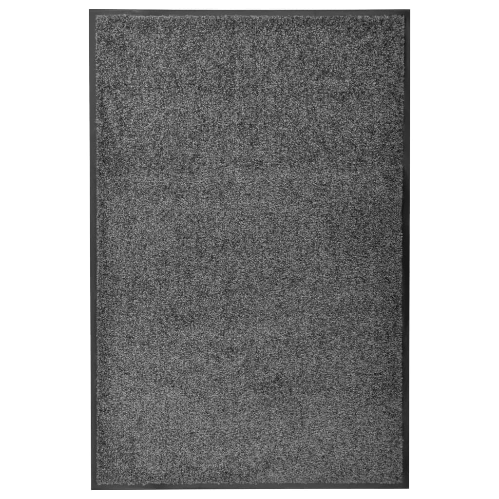 Felpudo lavable azul 120x180 cm