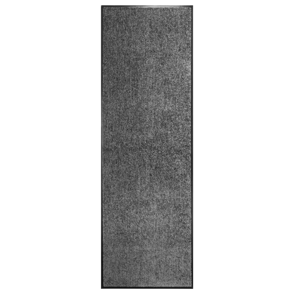 Felpudo lavable azul 120x180 cm