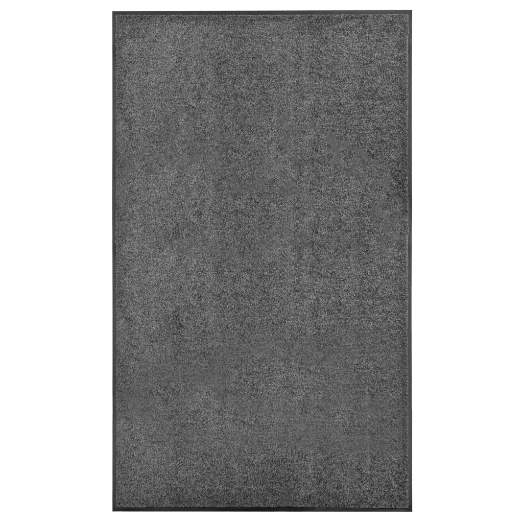 Felpudo lavable azul 120x180 cm