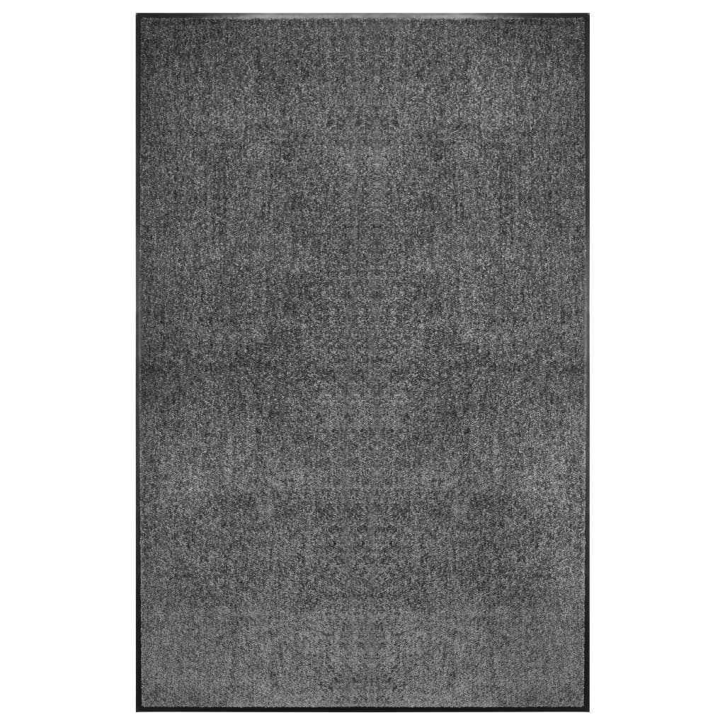 Felpudo lavable azul 120x180 cm