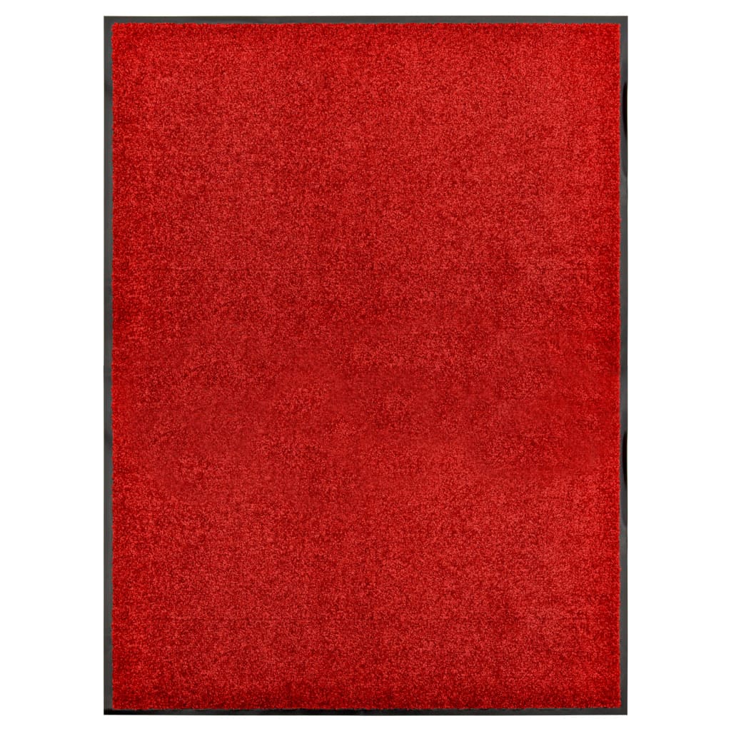 Felpudo lavable azul 120x180 cm