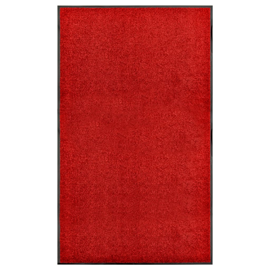 Felpudo lavable azul 120x180 cm