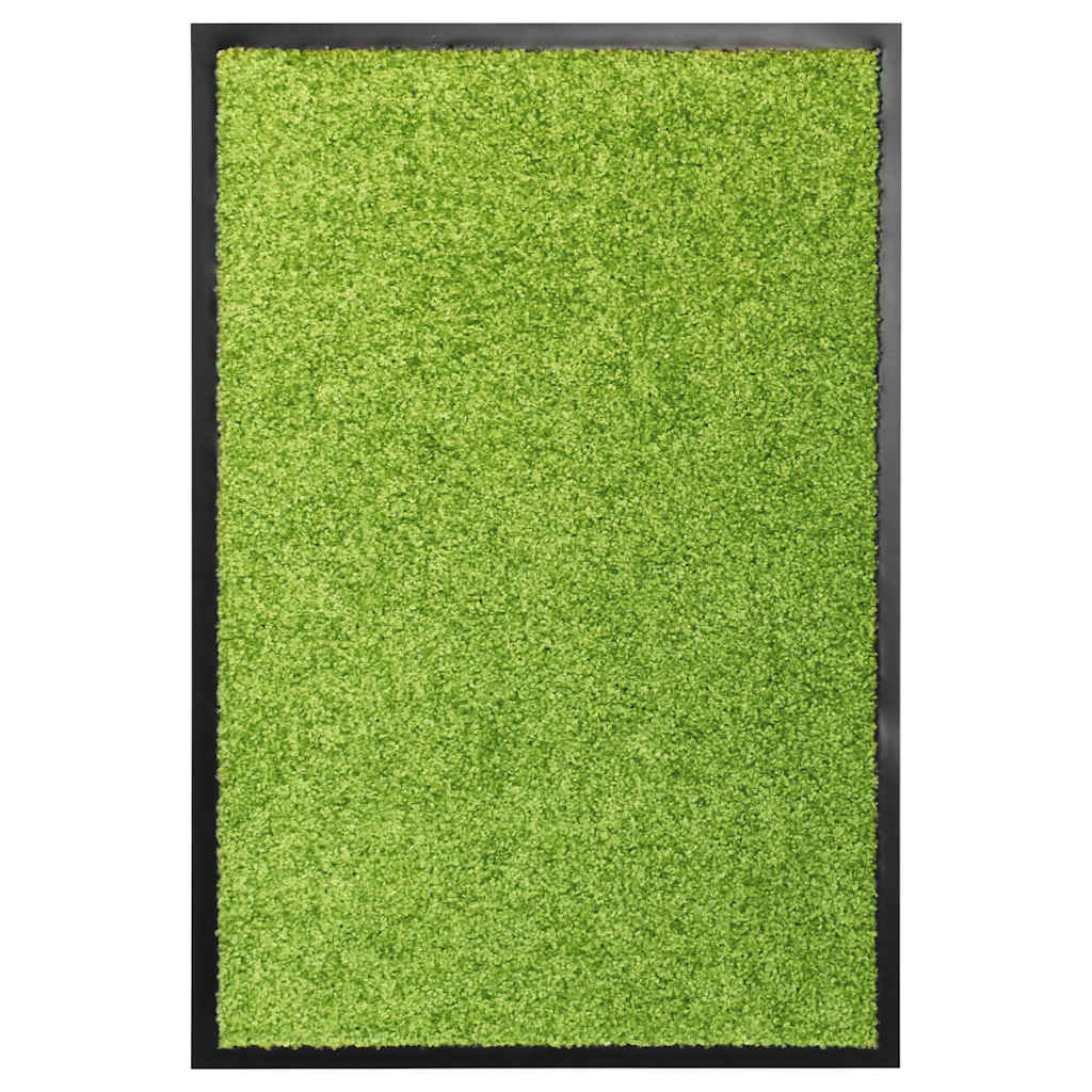 Felpudo lavable azul 120x180 cm