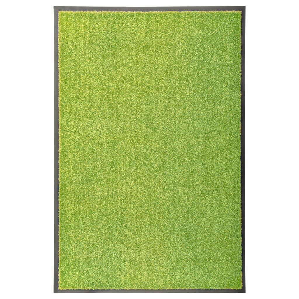 Felpudo lavable azul 120x180 cm
