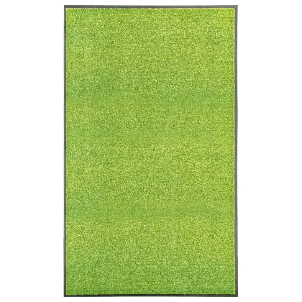 Felpudo lavable azul 120x180 cm