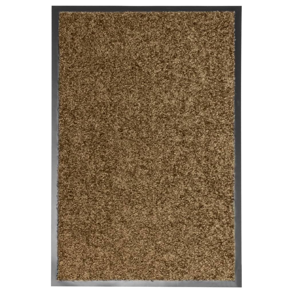 Felpudo lavable azul 120x180 cm