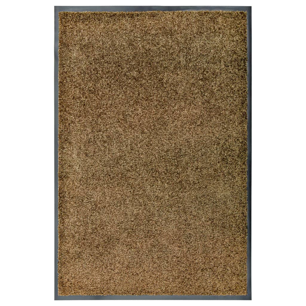 Felpudo lavable azul 120x180 cm