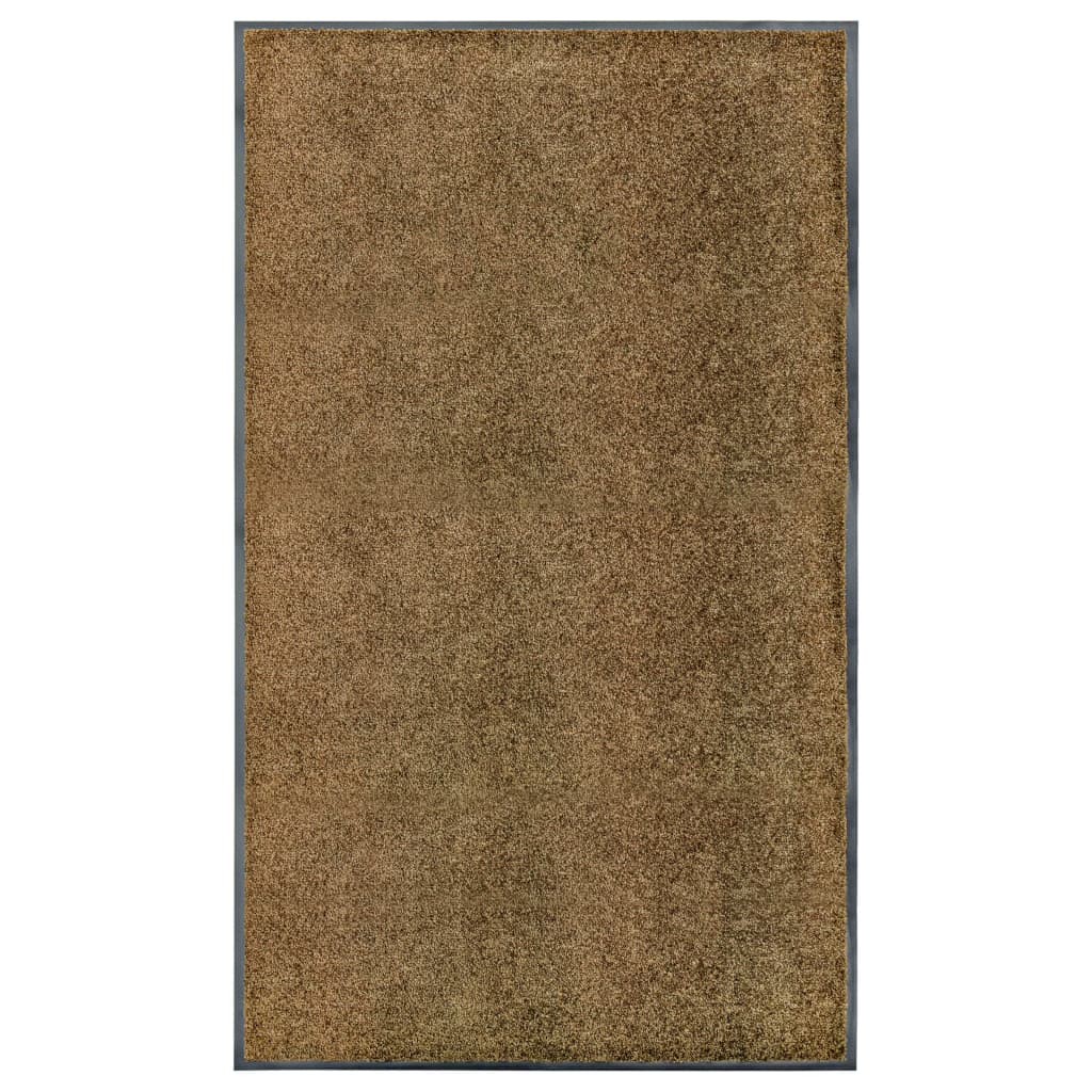 Felpudo lavable azul 120x180 cm