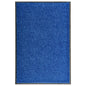Felpudo lavable azul 120x180 cm