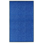 Felpudo lavable azul 120x180 cm