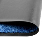 Felpudo lavable azul 120x180 cm