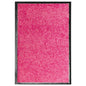 Felpudo lavable azul 120x180 cm