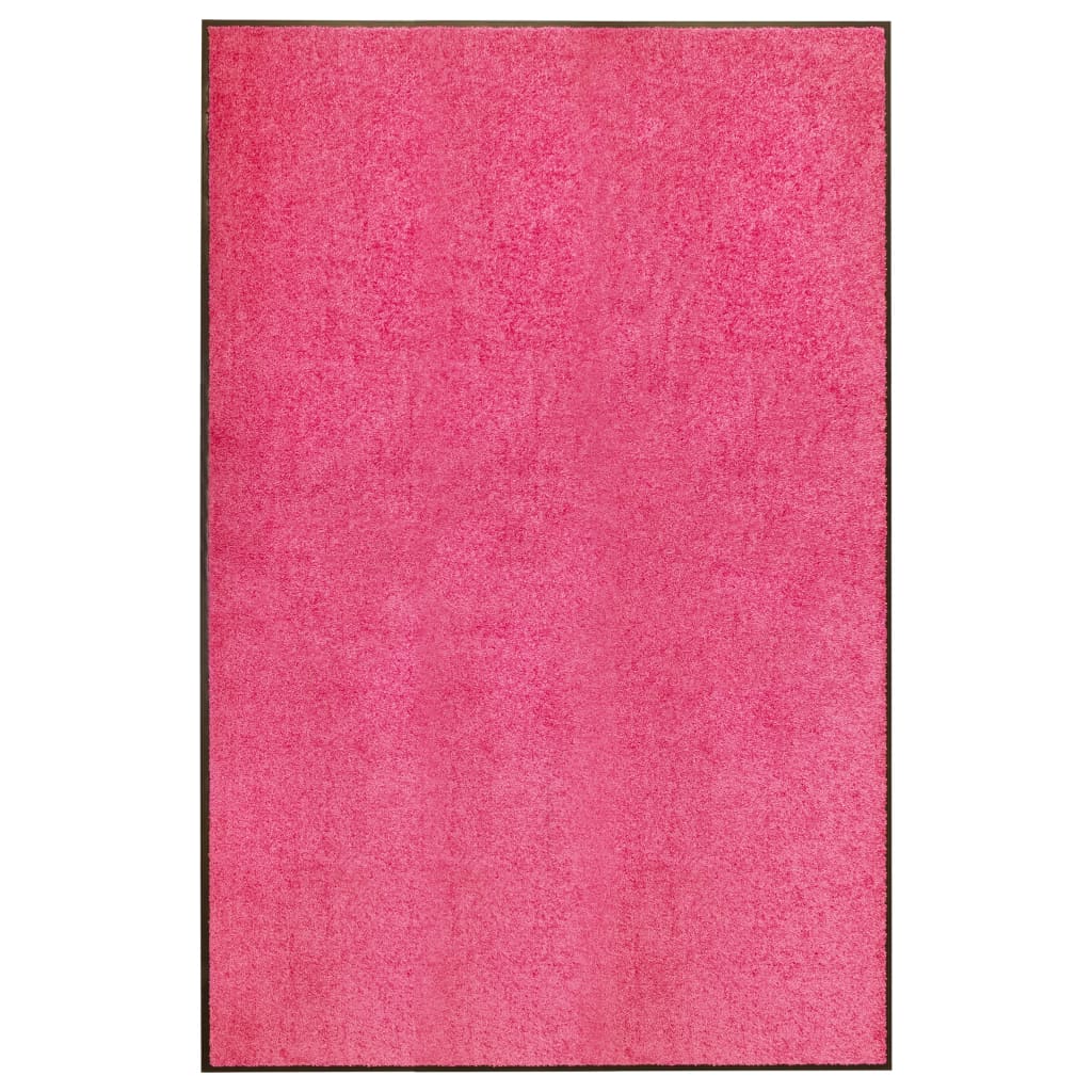 Felpudo lavable azul 120x180 cm