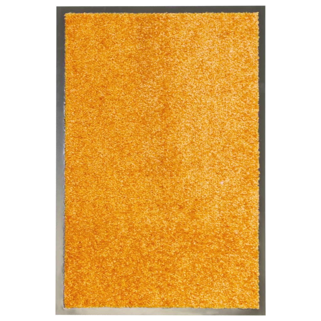 Felpudo lavable azul 120x180 cm