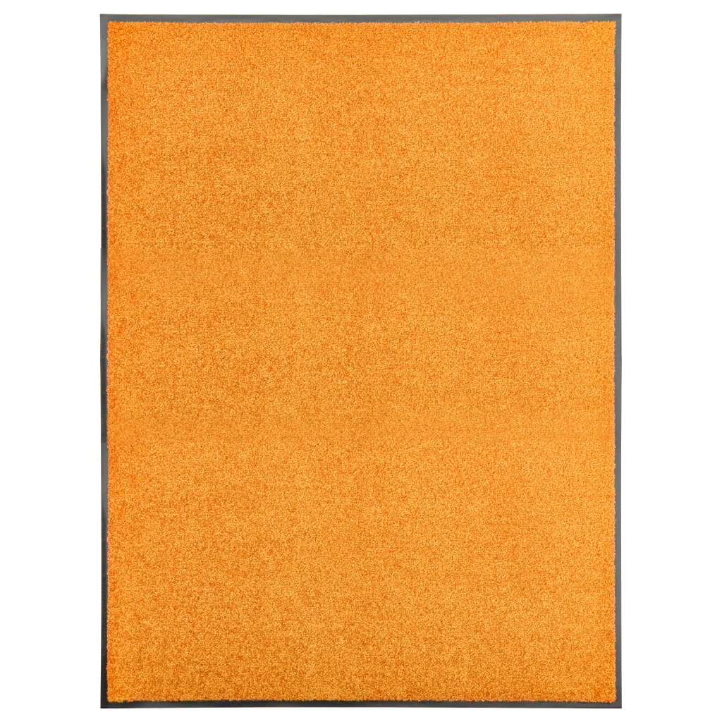 Felpudo lavable azul 120x180 cm