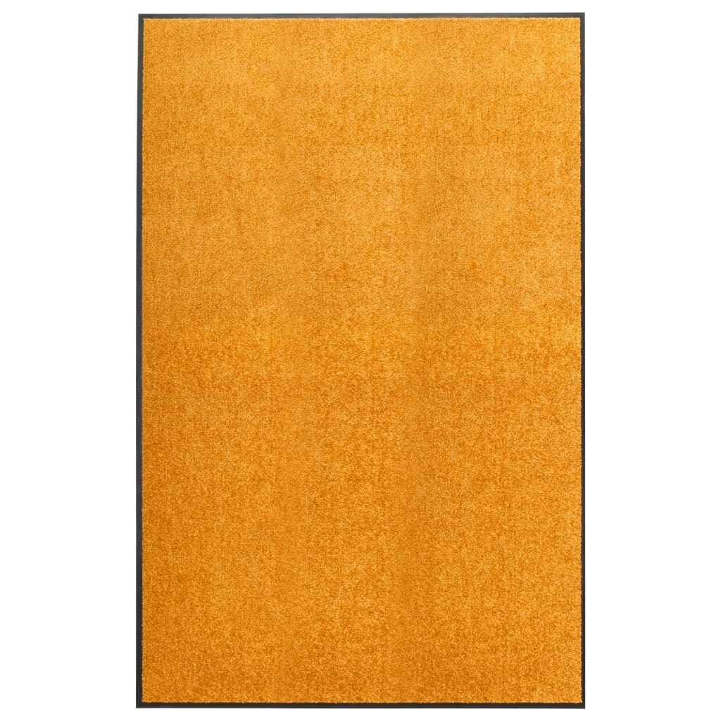 Felpudo lavable azul 120x180 cm