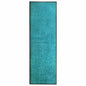 Felpudo lavable azul 120x180 cm