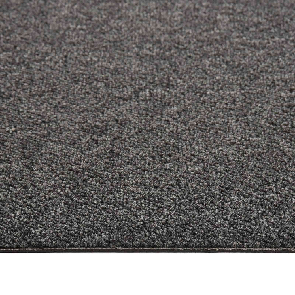Alfombra 20 pcs Antracita 50 x 50 cm 100% Polipropileno