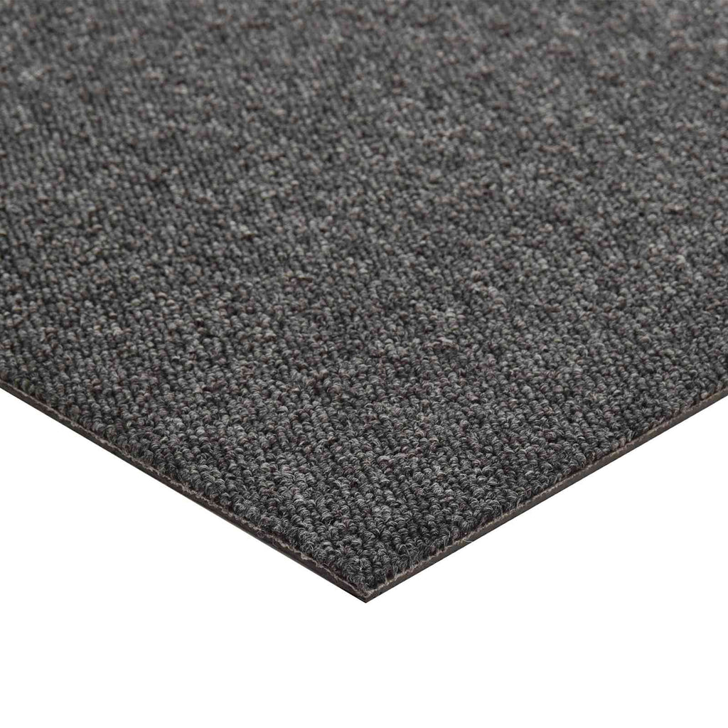 Alfombra 20 pcs Antracita 50 x 50 cm 100% Polipropileno
